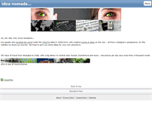 Tablet Screenshot of ideanomads.com